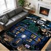 Crystal Velvet Rug Soft Non Slip Indoor Floor Mat Home DecorHalloween Michael Myers