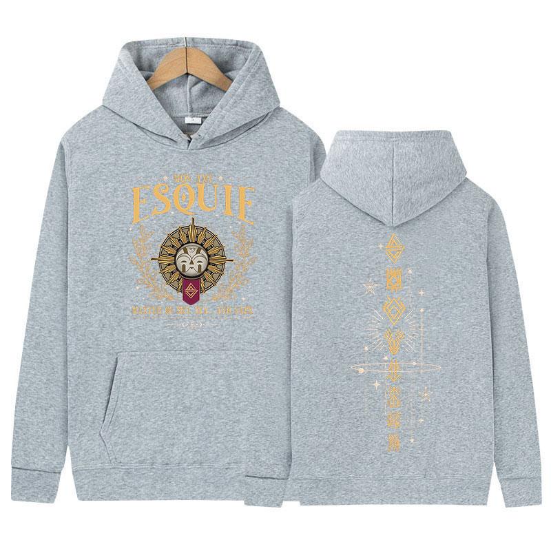 Retro Clair Obscur Expédition 33 Graphic Hoody Men Women Clothing Fashion Oversized Sweatshirt Hip Hop Gothic Long Sleeve Hoodie