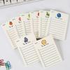 50-sheet Note Pad Message Notes Chesk List To Do List Memo Writing Pads Scarpbook Stationery Office School Supplies
