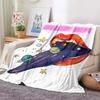 G-Gallery D-Dept Print Flannel Blanket Children Teen Family Gift Portable Home Travel Bed Sofa Office Plush