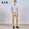 Men's Ice Silk Cooling Short Sleeve Printed Shirt