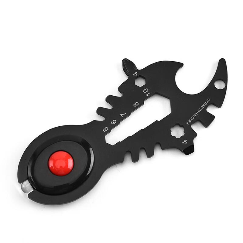 Fishbone Multi-tool Card with Light