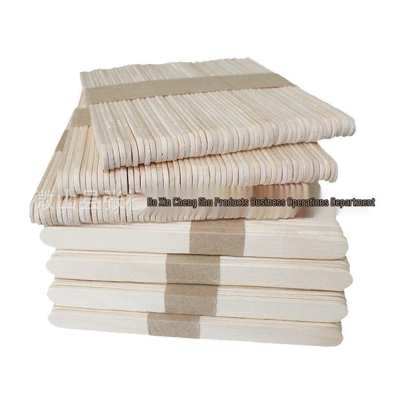 Noodle Strips and Eco-friendly Birch Popsicle Sticks (93*10*2mm)