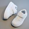Kids White Sneakers Spring Autumn Boys Girls Lightweight Soft Sole Casual Shoes Baby Toddler Walking Trainers
