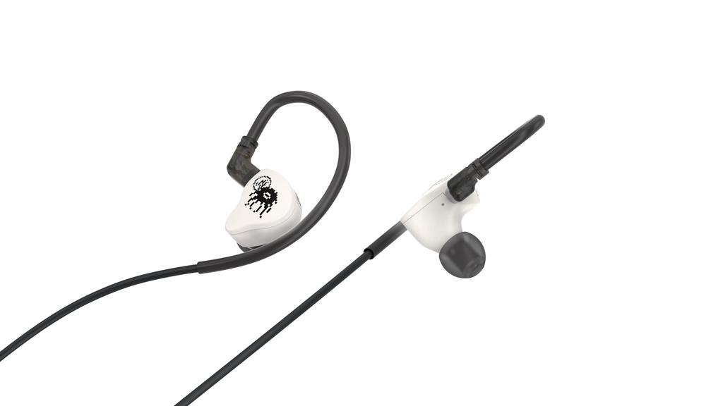 NF AUDIO Ohrhörer NA3 Essentials Weiß Frequenzbereich Doppelkammer ESC Dynamischer Treiber Silberbeschichtetes Kupfer 5NOFC Abnehmbares 2-Pin-Kabel 1 Jahr