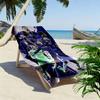 Chelsea FC poster Print Beach Towel, Large Soft Quick Dry Towel for Beach Camping Swimming