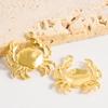 5pcs No Tarnish PVD Sea Animal Charm Lobster Turtle Conch Shell Stainless Steel Pendants For Jewelry Making Keychain DIY Pendant