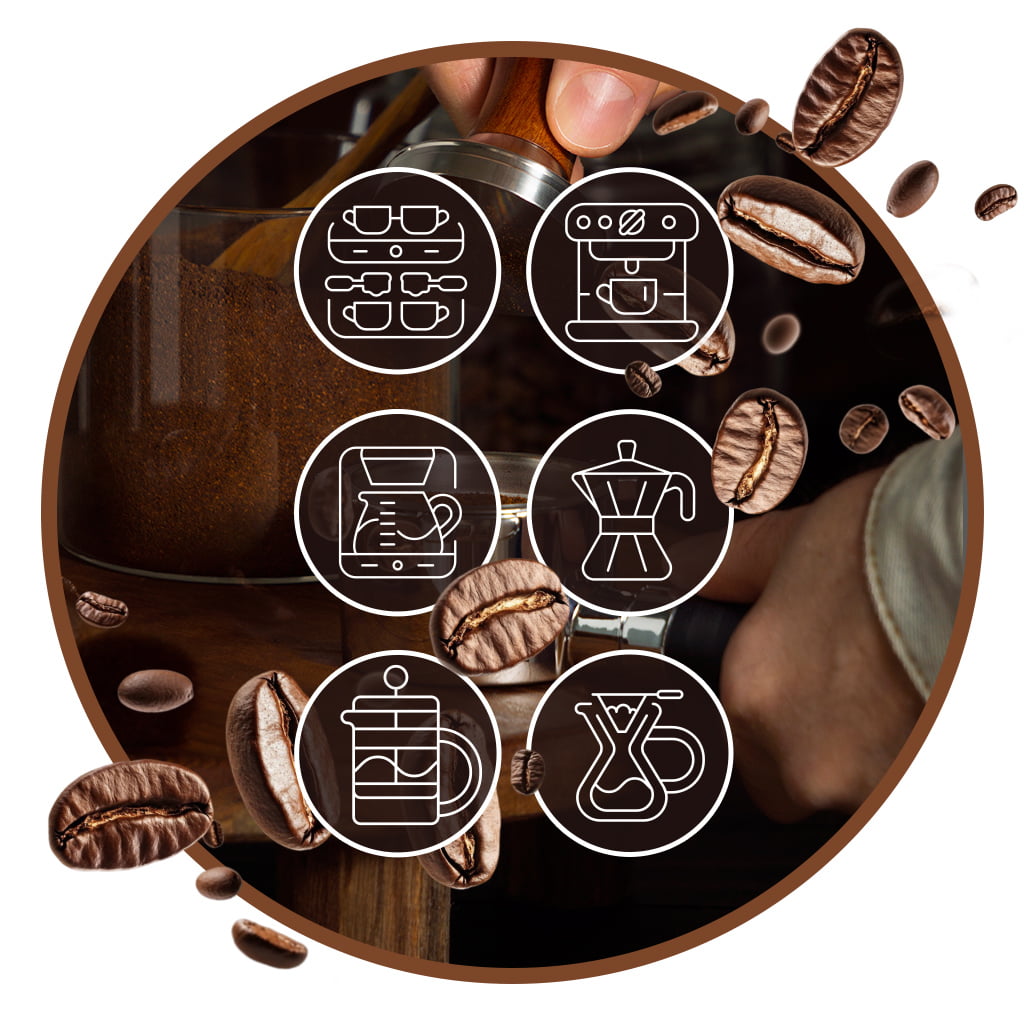 Kaffeebohnen 1kg Brasilien 100% Arabica Frisch Geröstet SkimaCoffee + gratis