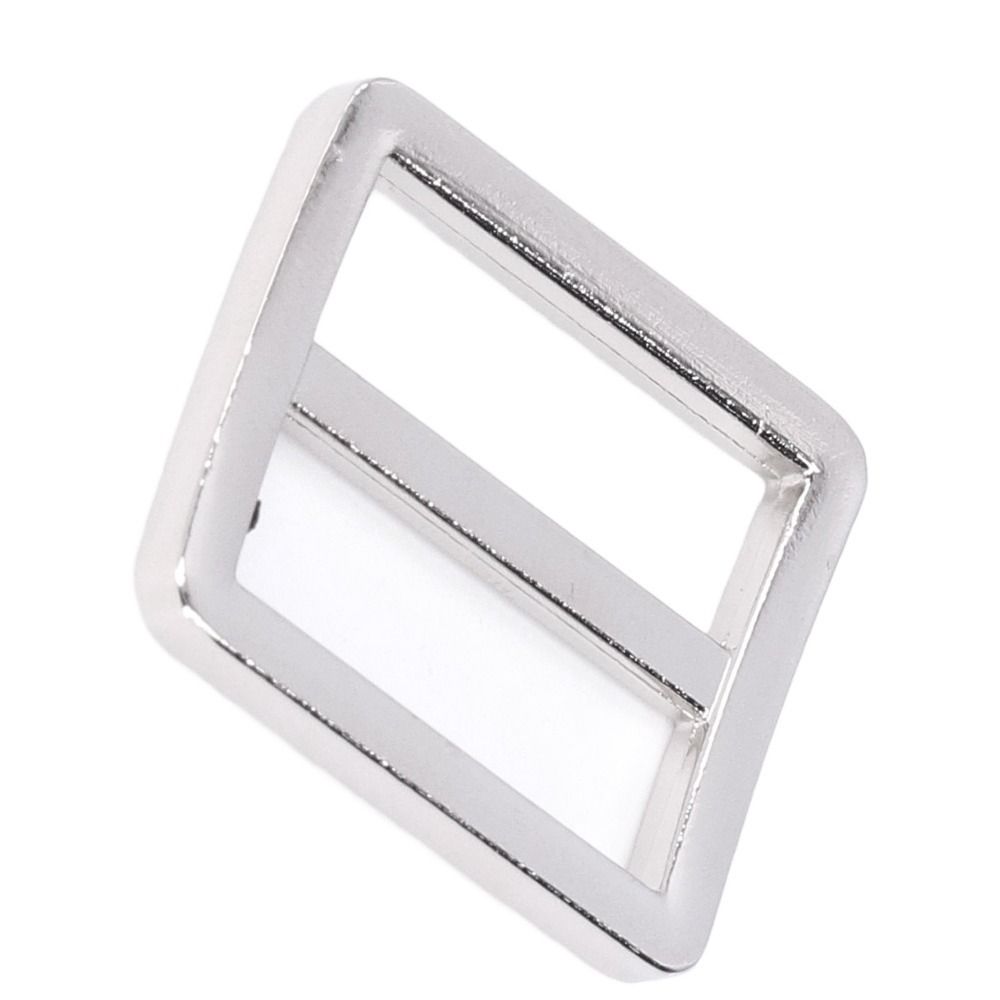 10pcs Durable Metal Metal Slide Buckle Wear Resistant Adjustable Buckle  DIY Project