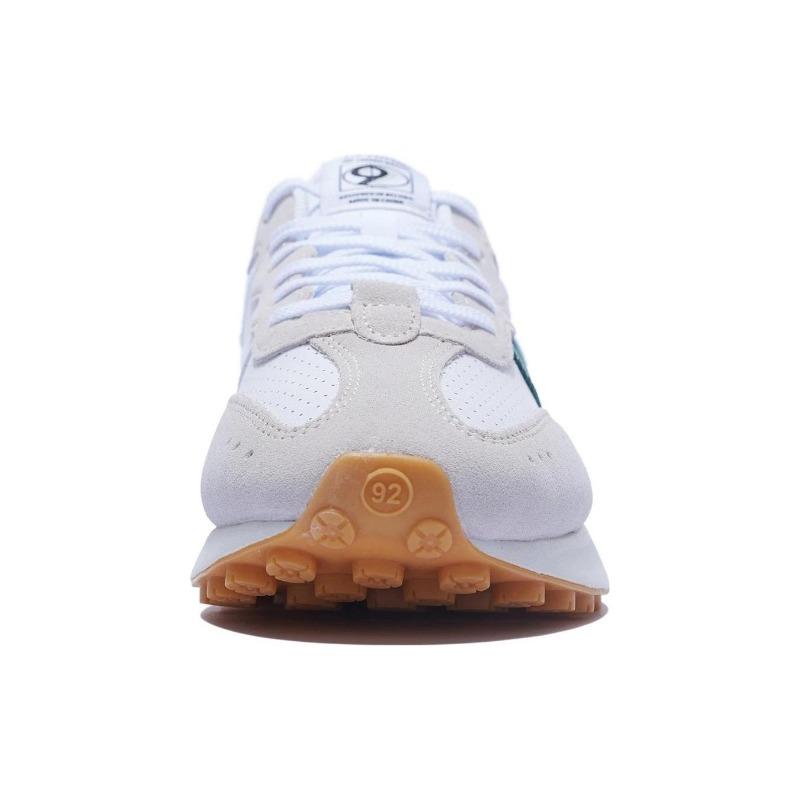 Li-Ning Fangyuan Classic Men Low-top Casual Sneakers White Grey Green AGCT047-1