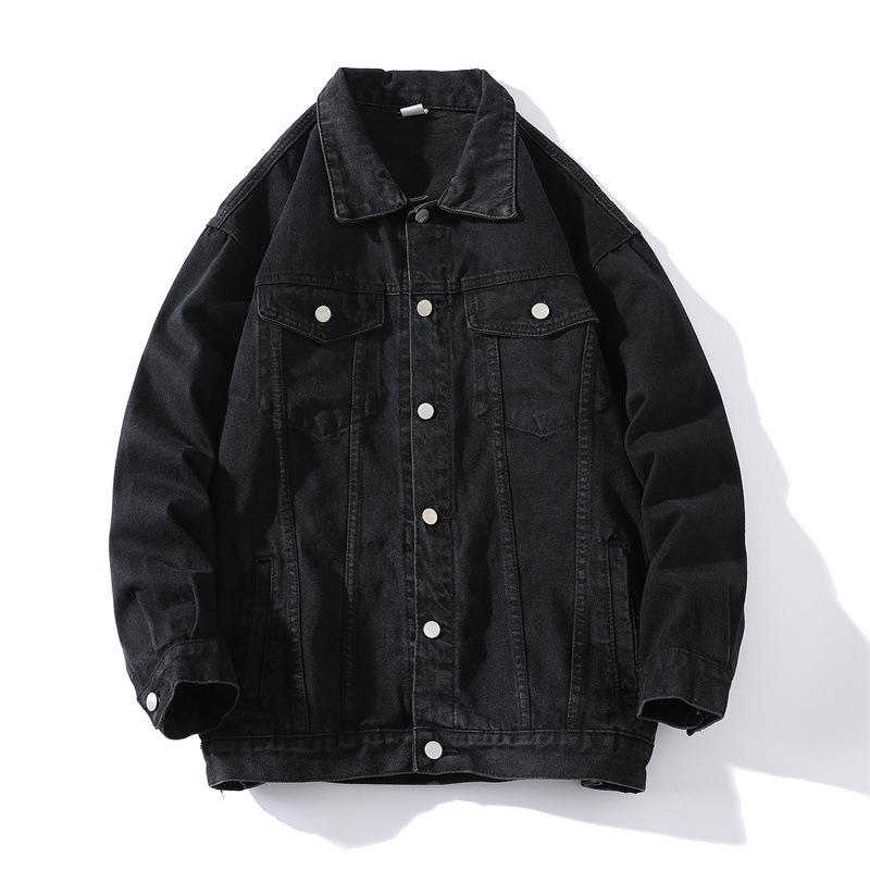 Unisex Plus Size Versatile Denim Jacket