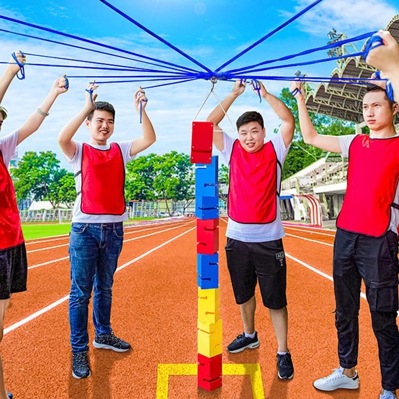 Team Building Games Team Collaboration Games Tower Outdoor Sports Toys Company Activities Children's Sensory Party Games