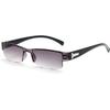 1 PC Half Frame Reading Glasses Women/Men Older Fashion Presbyopic Eyeglasses Portable High-definition Vision Care +1.0~+4.0