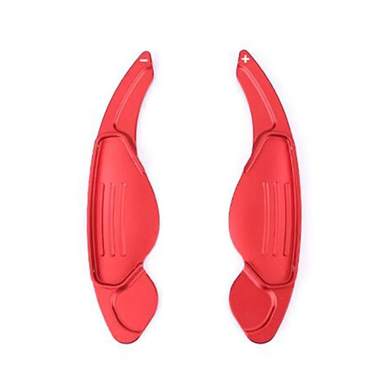 

Алюминиевые удлинители подрулевых лепестков для Jaguar F-Pace E-Pace XE XF XJ, для Land Rover Evoque, Discovery Range Rover Sport красный