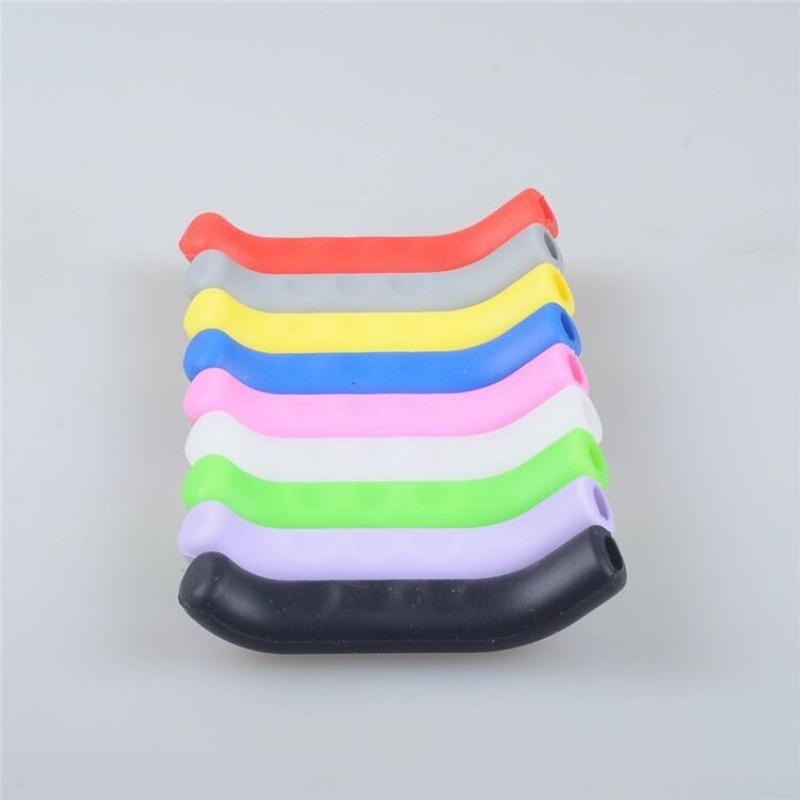 1Pair Bike Brake Lever Cover Silicone Brake Lever Grip Protector Anti-Slip Brake Handle Protection Covers Sleeve