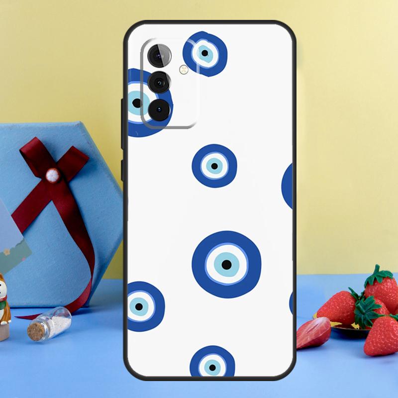 Big Eyes Cartoon Pattern Case For Samsung Galaxy A26 A16 A36 A56 A15 A35 A55 A14 A34 A54 A12 A32 A52 A13 A33 A53 A17