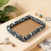 Hot Summer Cat Nest Pet Cooling Mat Dog Cooling Sofa Breathable Pad Moistureproof Rattan Wear Cat Puppy Basket Mats Cama Para