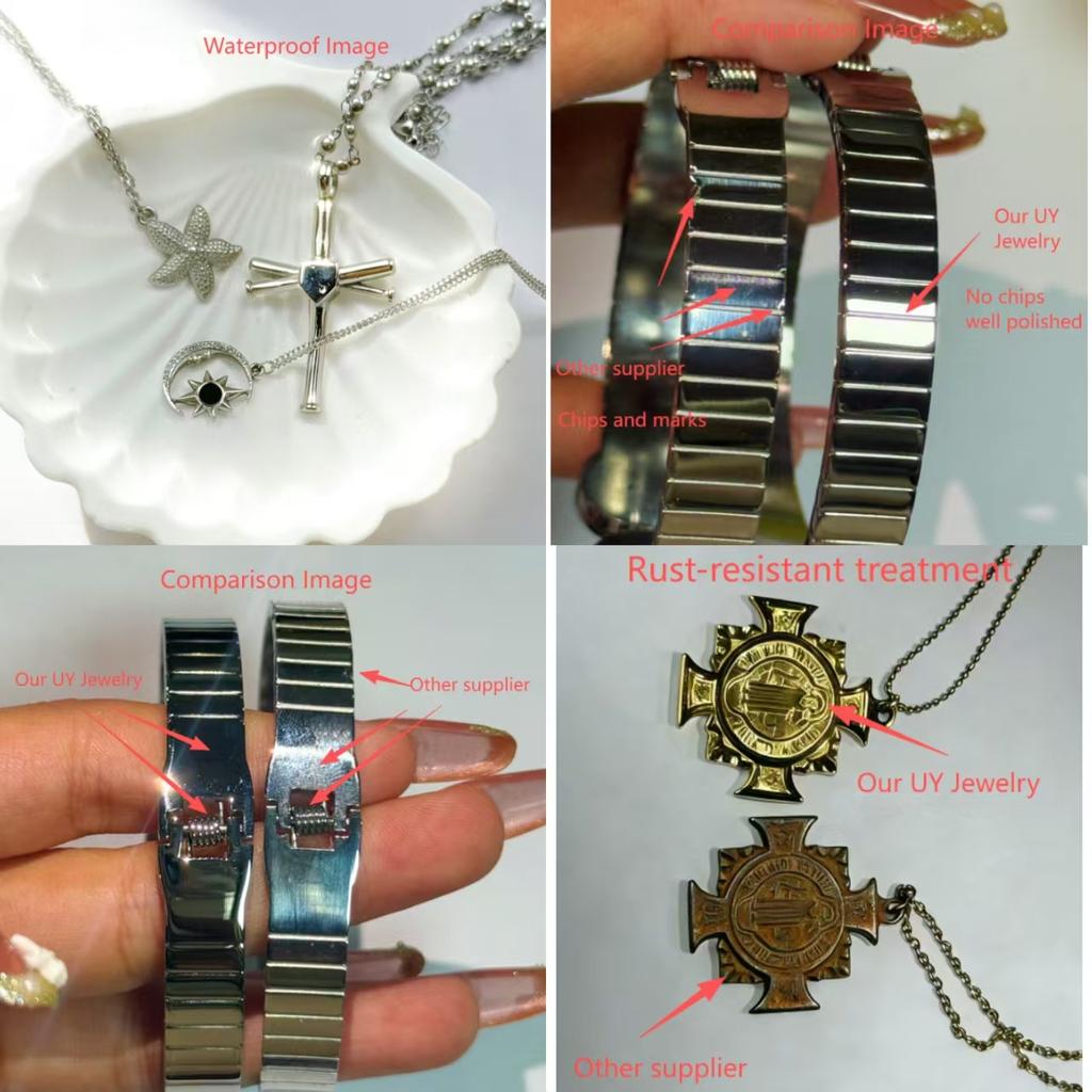 Custom Necklace Personalized Trendy Gold Stainless Steel Lasering & Engraved Geometric Pendant Necklace Women Valentine's Mother
