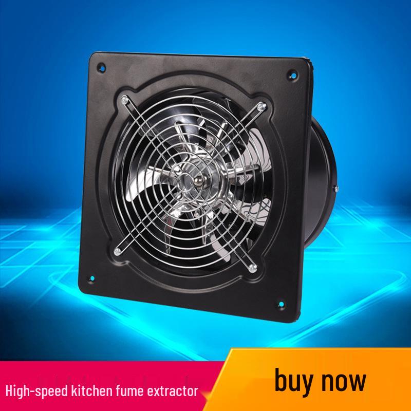 High-Speed Energy-Saving Kitchen Range Hood & Wall/Window Exhaust Fan