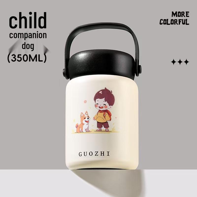 Stainless Steel Insulated Pocket Thermos: Fresh Color Tea & Water Cup for Office or School Use