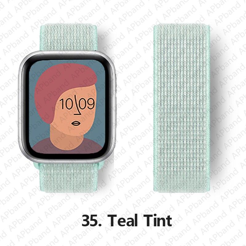 Nylon Band Voor Apple horlogeband 44mm 40mm 42mm 38mm 41mm 45mm 41 45 smartwatch polsband riem lus armband iWatch 3 4 5 se 6 7