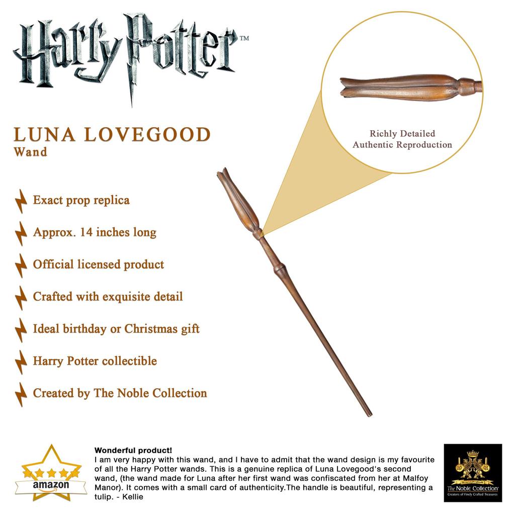Harry Potter Luna Lovegood Wand
