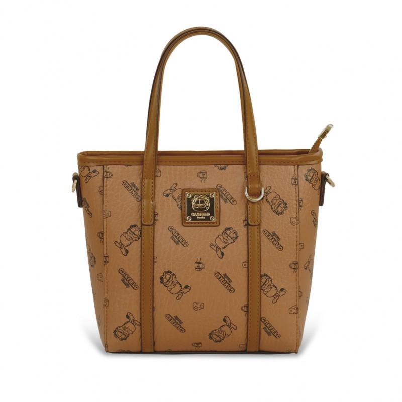 

Tote Bag Garfield Family Cartoon Print Women s Portable One-shoulder Cross-body High-end Niche Vegetable Basket
