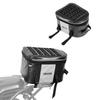 Motorcycle Tail Bag, 28 L Motorcycle Rear Seat Bag with Waterproof Fabric, Outdoor Sports Motorbike Luggage Storage Trunk Handbag with Pocket &