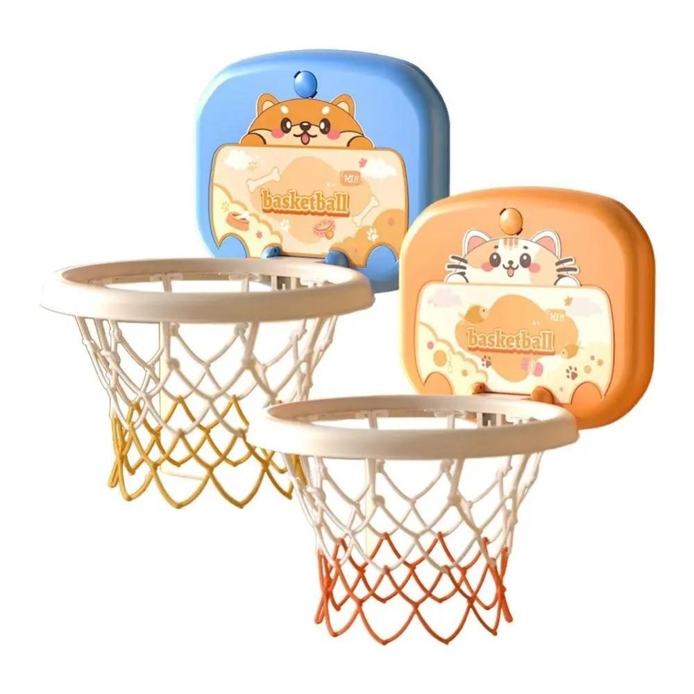 Cartoon Tier Baby Basketball Spielzeugset Mit Punktetafel Mini Basketballkorb Schulumgebung