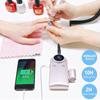 New Electric Nail Drills Rechargeable 45000 RPM Nail Filer Machine With LCD Display 2 Rotations for Acrylic Nails Gel Nails Manicure