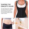 Women Waist Trainer Corset Tummy Control Shapewear Sweat Zipper Vest Slimming Body Shaper Sauna Suit Workout Cincher Tank Top with Adjustable Straps