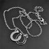 Double Horseshoe U Shape Clavicle Chain Necklace  Horse Shoe Pendant Necklace For Women Gift Jewelry