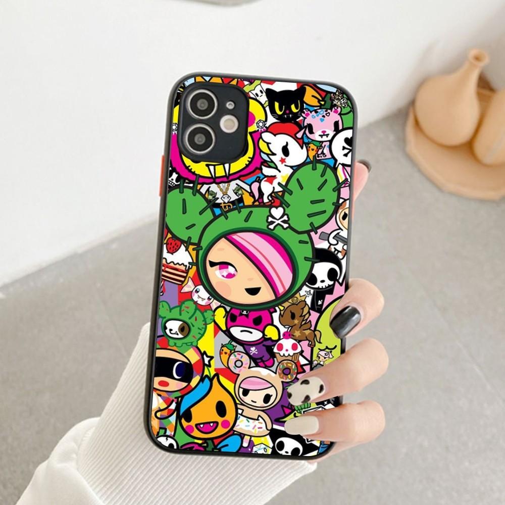 Japan Tokidokis Phone Case For IPhone 14 11 12 13 Mini Pro Max 8 7 Plus X XR XS MAX Translucent Matte Cover