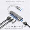 USB-C Hub Docking Station: 4-in-1 Multi-Function Extender Splitter