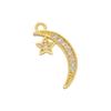 ZHUKOU 9 Styles Cubic Zirconia Charms for Jewelry Making Cute Bear Jewelry Pendants Heart DIY Charms Jewelry Accessories VD1431
