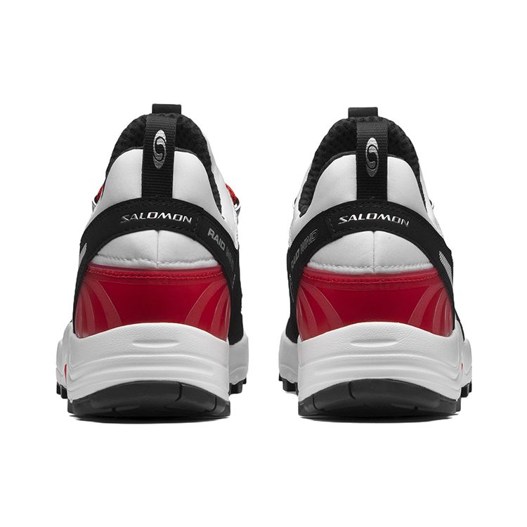 Salomon Raid Wind White Black Goji Berry Unisex Sneakers L41590500