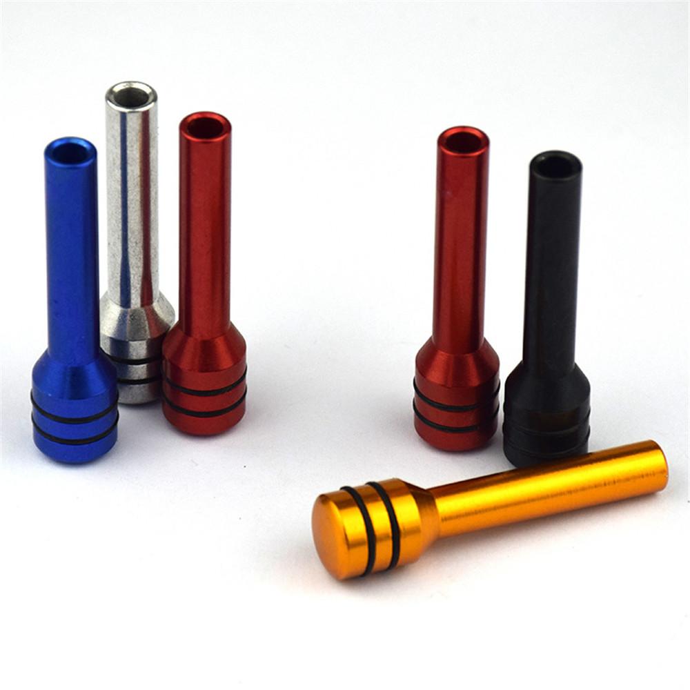 4Pcs Universal Silver Aluminium Alloy Car Truck Interior Door Lock Knobs Pins