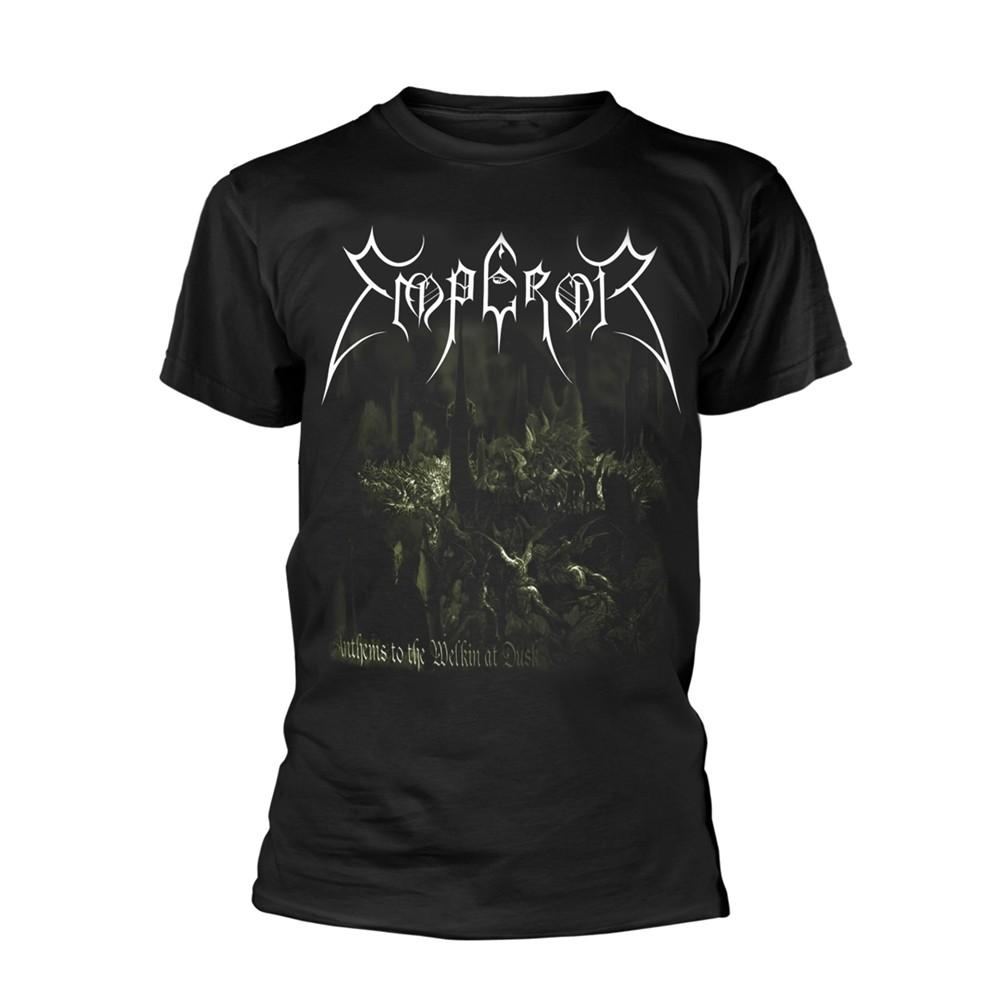 EMPEROR - ANTHEMS 2014 BLACK T-Shirt, Front & Back Print Medium XXXXL