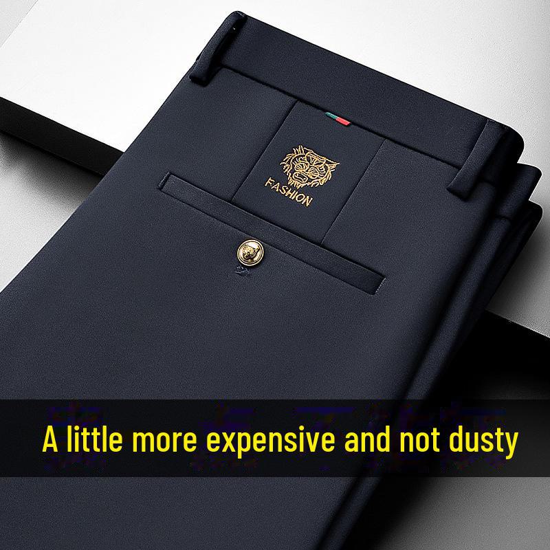 

Мужские прямые брюки Four Seasons High-End Elastic Business 31 темно-синий