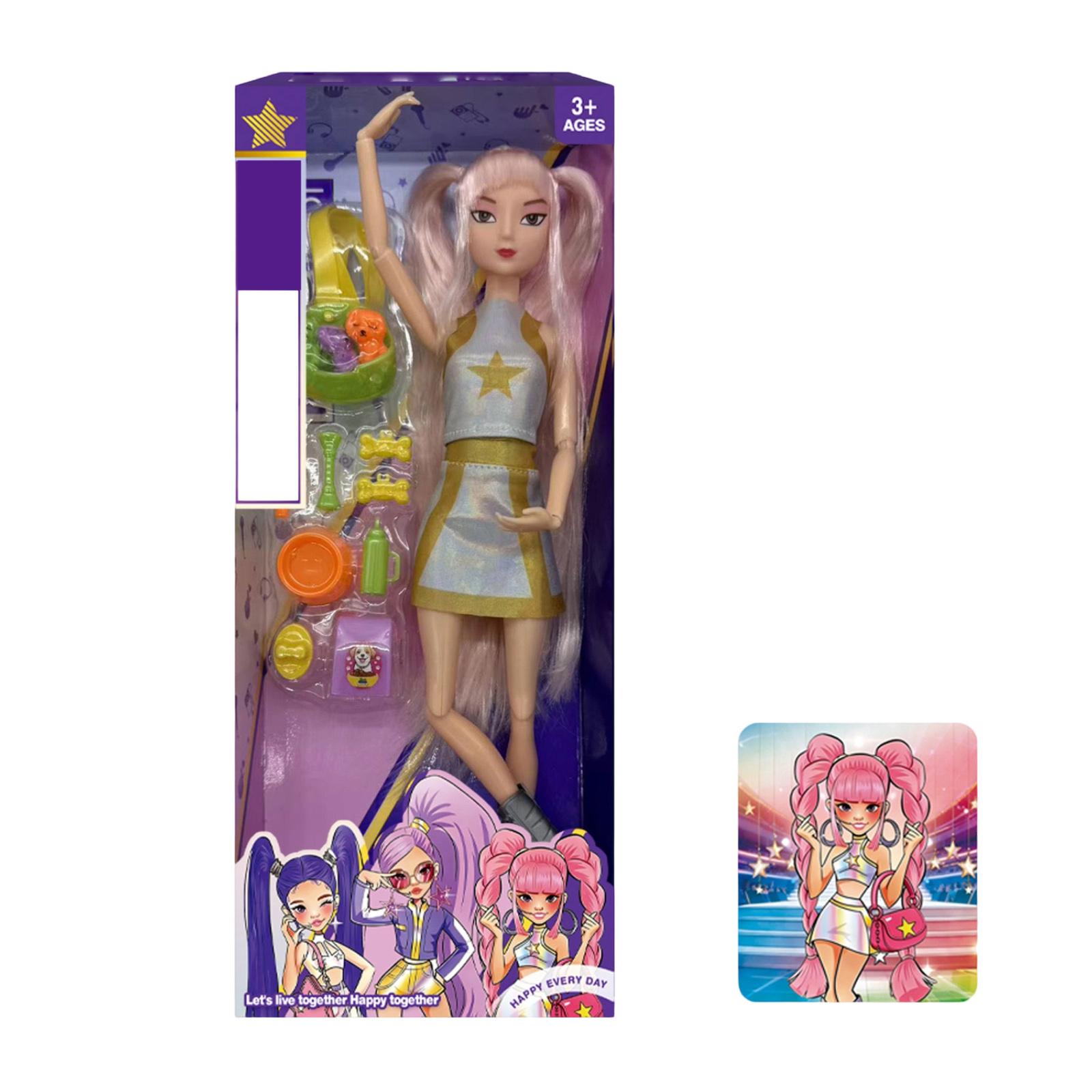 

11.-inch Articulated Single-figure Girl Group Fashion Doll (standard Model) One Size