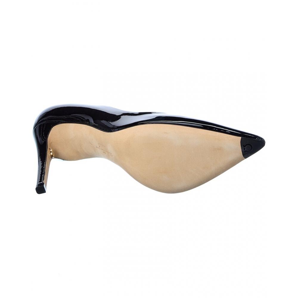 Salvatore Ferragamo Ferragamo Ilary X5 Patent Pump Black