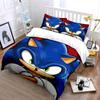 Blue hedgehog face design. Bedding sets Duvet cover sets Duvet covers Pillowcases(1 * Duvet Cover 2 * Pillowcases without duvet insert)