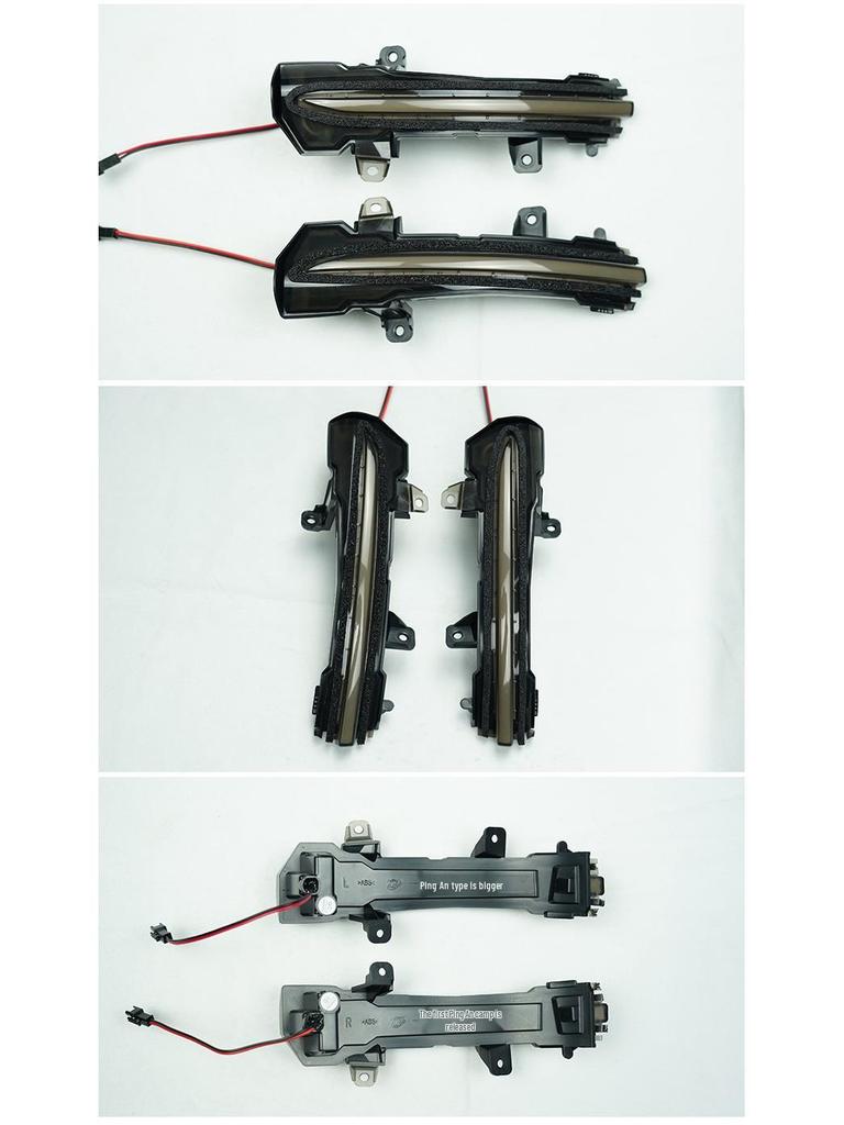 Nissan Bluebird LANNIA KICKS Rearview Mirror Turn Signal with Yellow Flowing Light