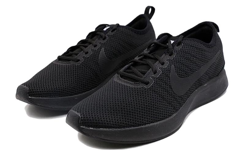 Nike Dualtone Racer Cushioning, Wear Resistant Low Top Running Shoes Women's Black 917682-005