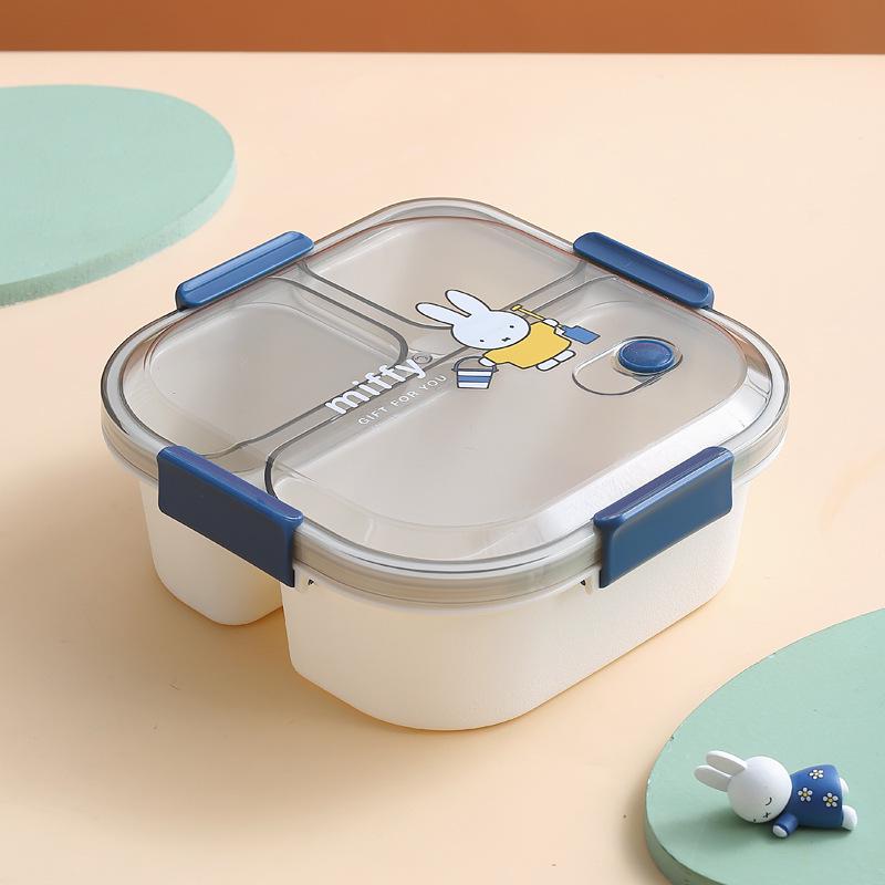 

Miffy Cartoon Microwave Bento Lunch Box for Adults and Students