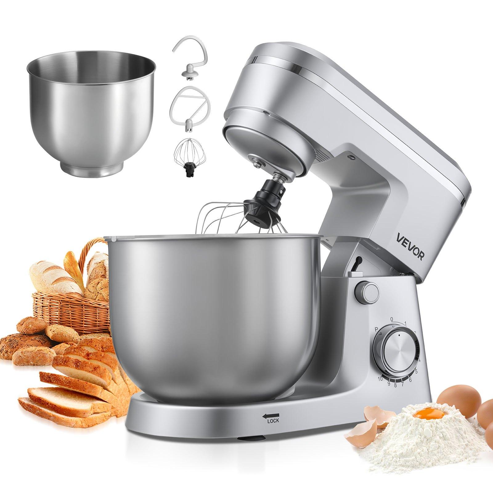 VEVOR Stand Mixer, 4.2 L+5