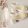 High-heeled Sandals Women's Summer 2025 New Versatile Thick-heeled Mary Jane Fairy Style Fashion Shoes with Skirts
