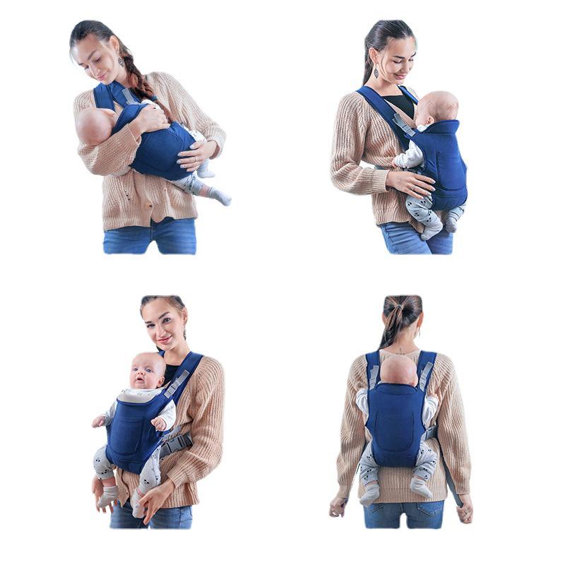 Multifunctional Newborn Double Shoulder Baby Carrier Sling for Front and Back Carry