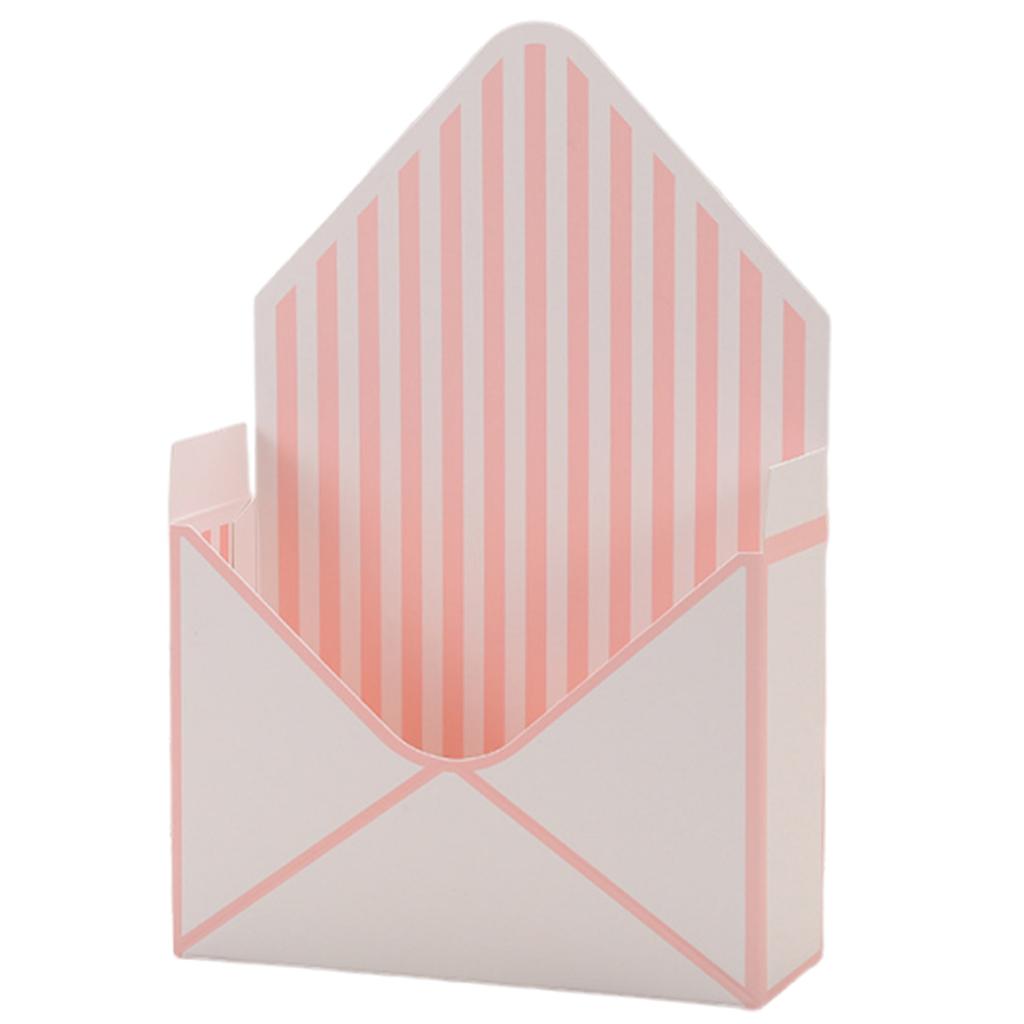 Valentine Envelope Gift Box Multifunctional Hand Folding Flower Bouquet Packaging Box for Mother Day Wedding Birthday Party