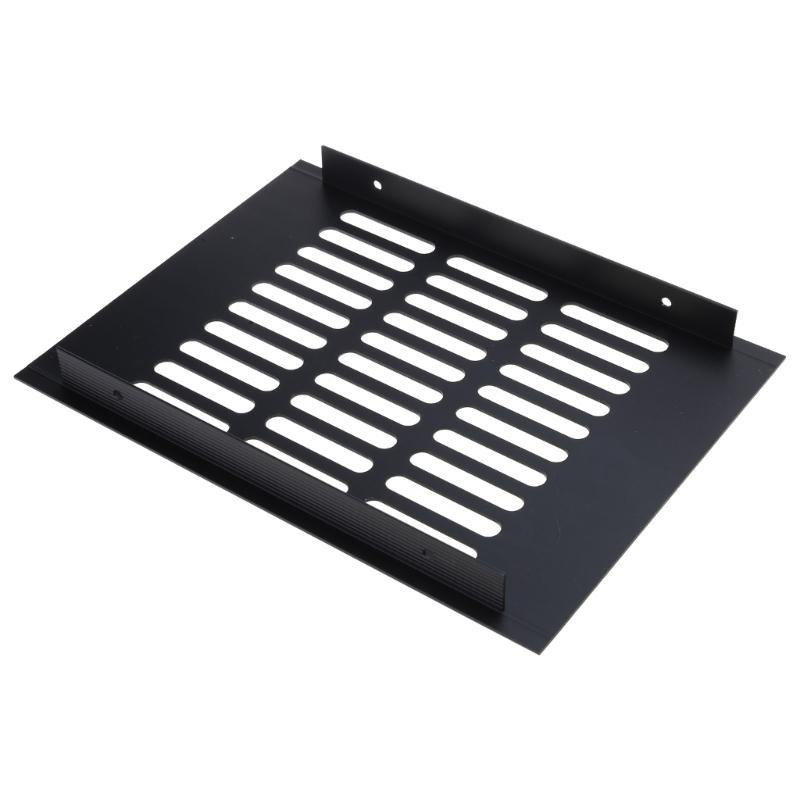 

Air Vent Cover Aluminium Alloys Ventilations Grilles for Wardrobes Cabinet 150x200mm чорний